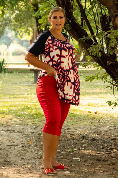 pantaloni de vara, pantaloni elastici colorati, pantaloni marimi mari, pantaloni moderni